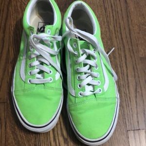 Vans Men/Women Shoes ‘Old Skool’ neon green